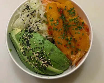 POKE BOWL TARTARE SAUMON CUIT